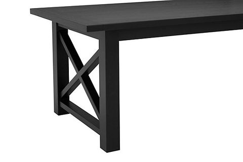 Oak Wood Black Dining Table, Sleek Small Dining Table, Slim Line ... with Elevate Your Dining Room with a Timeless Black Oak Table
